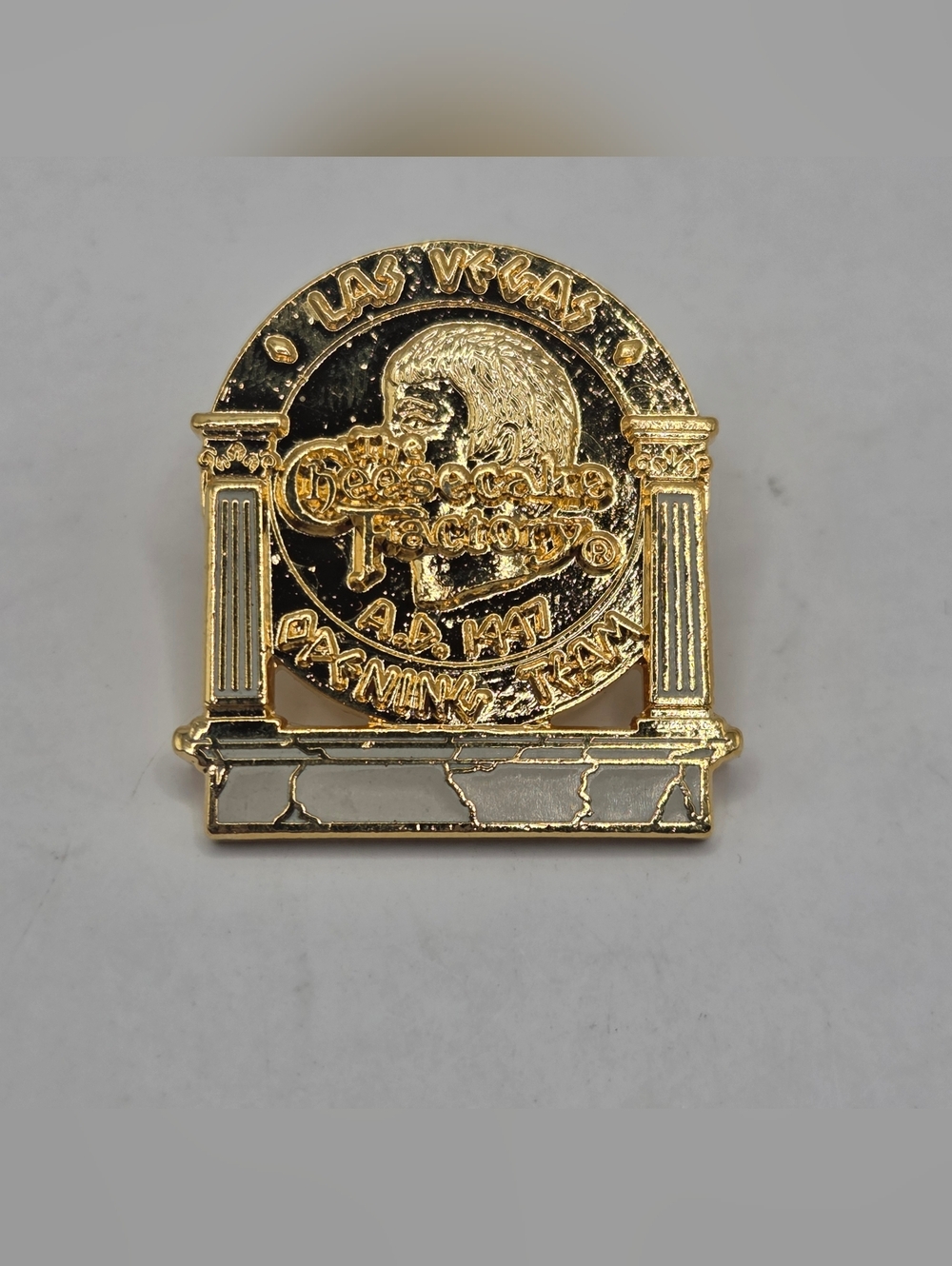The Cheesecake Factory Las Vegas Cesar Opening Team A.D. 1997 Pin HTF RARE